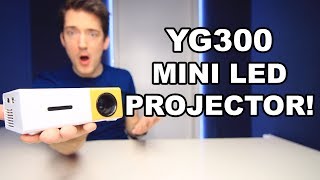 YG300 LED PROJECTOR REVIEW [upl. by Bern]