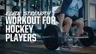 Complete Strength Workout for Hockey Players [upl. by Klepac229]