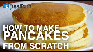 Make Pancakes from Scratch [upl. by Airelav]