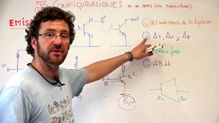 3 configuraciones de los transistores [upl. by Nuriel]