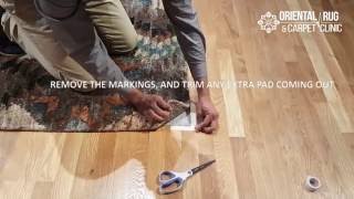 How to Install an Area Rug Pad [upl. by Herta]