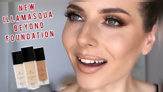 NEW ILLAMASQUA BEYOND FOUNDATION  REVIEW [upl. by Yt130]