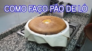 Como Faço Pão de ló [upl. by Gilson]