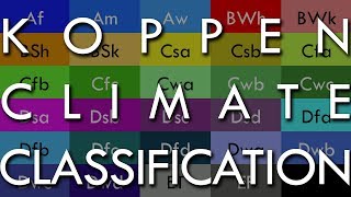 The KoppenGeiger Climate Classification System [upl. by Naltiac875]