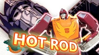 Transformers Masterpiece Hot Rod MP28 Review [upl. by Schluter]