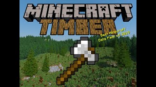 TIMBER MOD  HOW TO INSTALL  MINECRAFT 1165 [upl. by Winou]