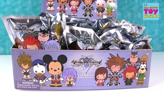 Disney Kingdom Hearts Series 1 Figural keyring Blind Bags Opening  PSToyReviews [upl. by Lovell934]