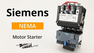 Siemens NEMA Magnetic Motor Starter [upl. by Adlesirhc887]