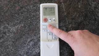 Morris Tips Operating Remote for Your Mitsubishi Ductless System [upl. by Nashner946]