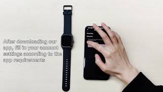 Letsfit​​  Pairing Your EW1 Smart Watch [upl. by Melessa]