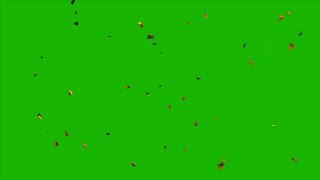 4K Falling Leaves Green Screen Autumn Leaves UHD [upl. by Andel]