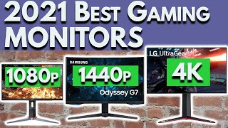 Best Gaming Monitor 2021  Buying Guide for 1080p 1440p 4K  PC PS5 XBox [upl. by Socrates]