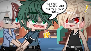 You didnt hesitate when you told me to jump  Deku Snapped  BNHA Read Description [upl. by Novad]