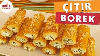 Çıtır Börek Tarifi  Peynirli Börek Tarifi [upl. by Ynnaf518]