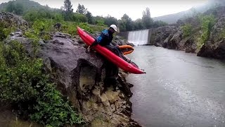 Guide  kayak gonflable Gumotex sur lHérault [upl. by Anialad]