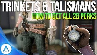 All Talismans amp All Trinkets Hidden Perks Guide  Red Dead Redemption 2 [upl. by Zelda]