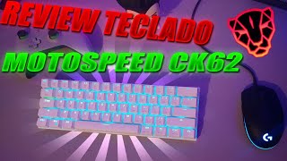 Motospeed CK62 Revisado y uso [upl. by Eiramanit477]