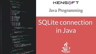 Java Tutorial SQLite database connection in Java [upl. by Normi]