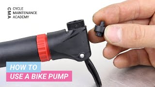 How To Use A Bike Pump [upl. by Eanram422]