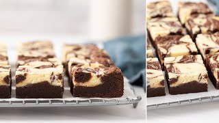 Cream Cheese Brownies Cheesecake Brownies [upl. by Esinek]