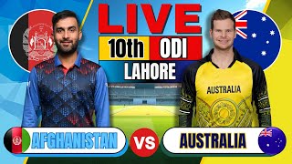 🔴 Live Afghanistan vs Australia 10th ODI Live Match Score today  AFG vs ENG Cricket  CT 2025 [upl. by Sophronia]