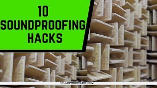 10 Cheap Soundproofing Hacks You Should Do [upl. by Ibrab6]