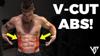 8 Minute V Cut Abs Workout DO THIS FROM HOME  V SHRED [upl. by Klotz400]