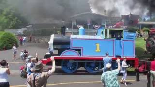 Thomas The Tank Engine at Tweetsie Railroad 2016 [upl. by Kryska]