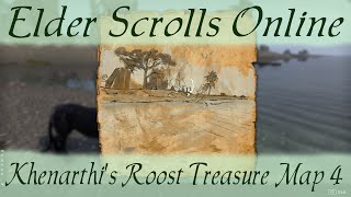 Khenarthis Roost Treasure Map 4 Elder Scrolls Online ESO [upl. by Elfreda]