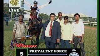 Prevalent Force Y S Srinath Up The South India Derby Stakes 2018 [upl. by Mighell]