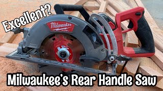 Milwaukee Fuel M18 283020 Rear Handle Saw is it any good [upl. by Eronel]