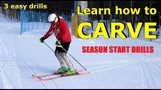 Learn how to CARVE  3 EASY DRILLS [upl. by Gina]