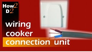 How to connect wire cooker Wiring cooker connection unit ccu [upl. by Enyal229]