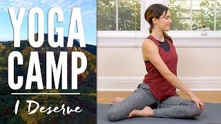 Yoga Camp  Day 13  I Deserve [upl. by Arlon]