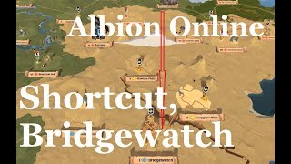 Albion Online  Caerleon to Bridgewatch fast almost safely [upl. by Gilberte380]