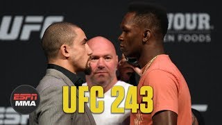 Unlocking Victory for Robert Whittaker vs Israel Adesanya  UFC 243  ESPN MMA [upl. by Ellennahc437]