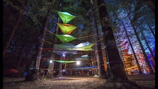 Camp in the trees  Tentsile quotconnectquot tree tent  double hammock [upl. by Goodrow922]