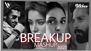 Breakup Mashup 2021  Dj Sourav X Yash Visual  Breakup [upl. by Mcnully]