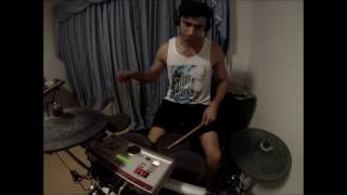 Infant Annihilator  Unholy Gravebirth drum cover [upl. by Sirahs587]