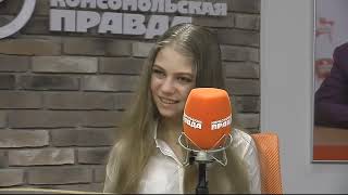 Alexandra Trusova  quotKomsomolskaya pravdaquot radio [upl. by Ydassac]