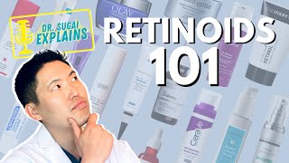 Dr Sugai Explains Topical Retinoids 101 Myths and Mistakes [upl. by Ianahs]