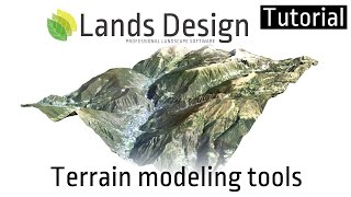 Lands Design Tutorial 02 Terrain Modeling Tools [upl. by See]