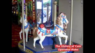 1990s Coin Operated Carousel Kiddie Ride [upl. by Bernetta809]