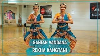 Ekadantaya Vakratundaya  Sadda Dil Vi Tu  Classical Dance by Rekha Kangtani [upl. by Nimad]