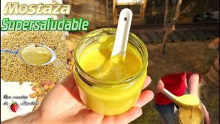 Mostaza Supersaludable Casera [upl. by Divadnhoj]