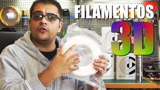 TIPOS DE FILAMENTOS 3D PARA IMPRESORAS 3D  GUÍA DEFINITIVA [upl. by Ynor]