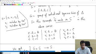 Lecture 33  Group actions [upl. by Havot326]