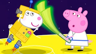 Peppa Pig in Hindi  चाँद पर सब्जियां  Hindi Cartoons for Kids [upl. by Ormand]