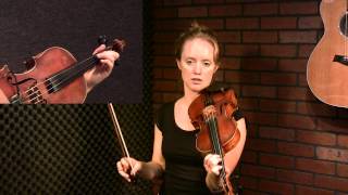 Reel Groove Scottish Fiddle Technique Tutorial by Hanneke Cassel [upl. by Wareing]