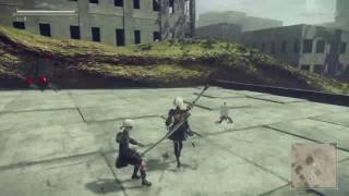 How to Play Nier Automata  Combat Basics [upl. by Ecnarwal]